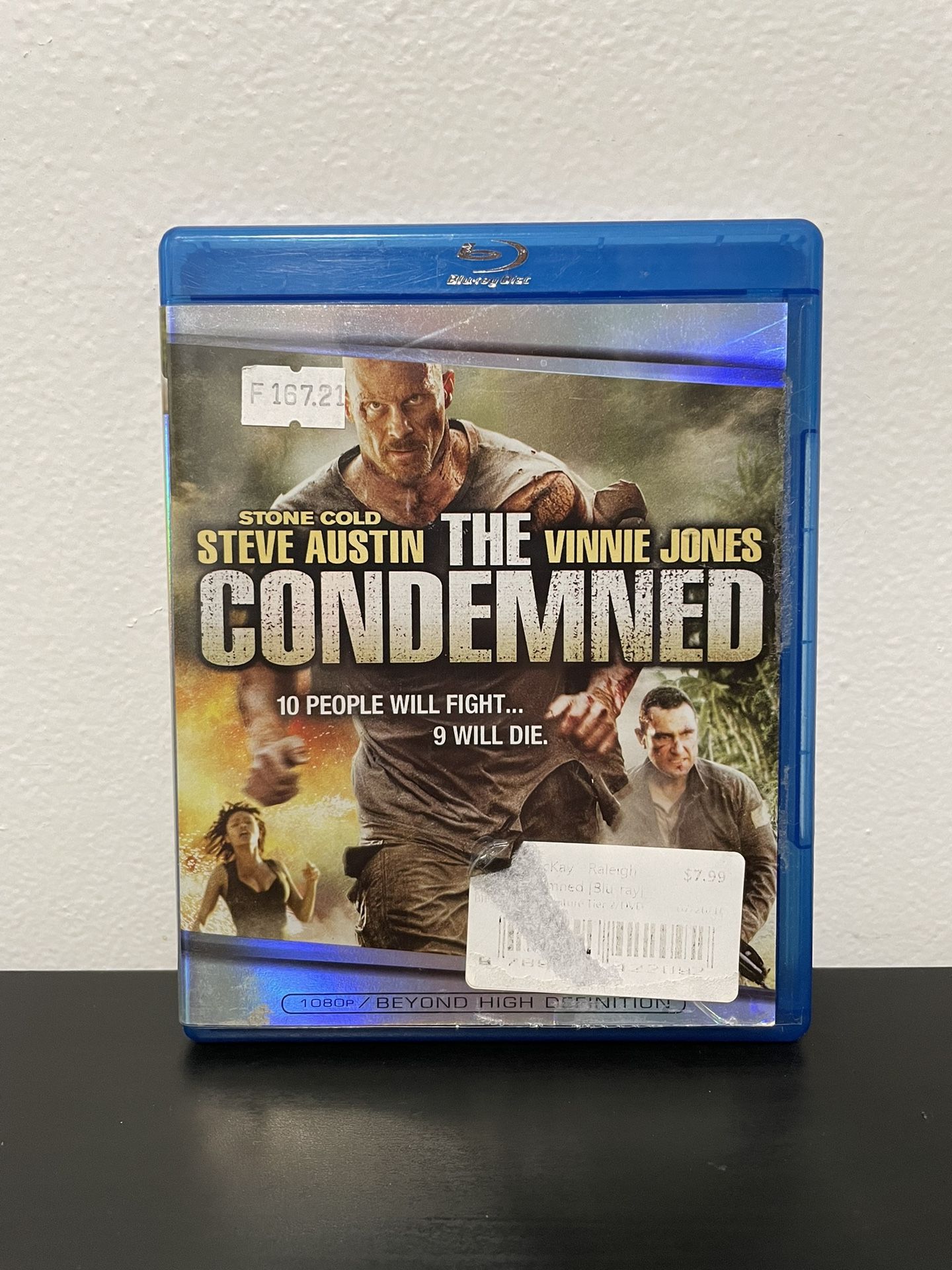 The Condemned Blu-Ray Movie WWE Films Stone Cold Steve Austin 2007