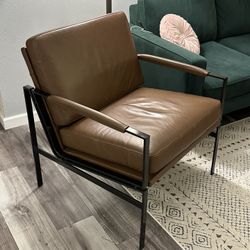 leather accent chair
