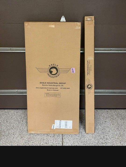 Saferack Overhead Garage Storage Rack 4x8 New White