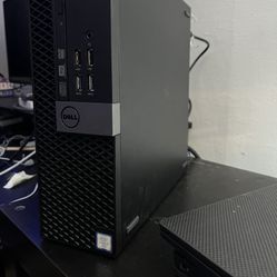 Dell PC i7 Windows 11 Pro Computer intel i7 DDR4 8gb RAM 256 ssd 500 hdd Optiplex 7040