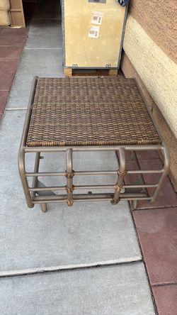 Lovely Outdoor Wicker Coffee Table