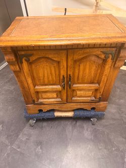 Vintage Style Wood Cabinet