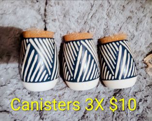 Canisters for sale 3x