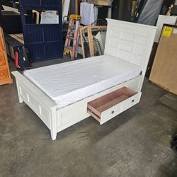 Twin Bed And Mattress 