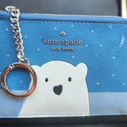 Kate Spade polar bear card holder.