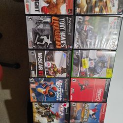 11 Ps2 And 1 Xbox Game
