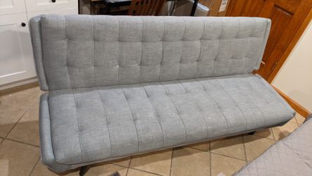 Wayfair deals gray futon