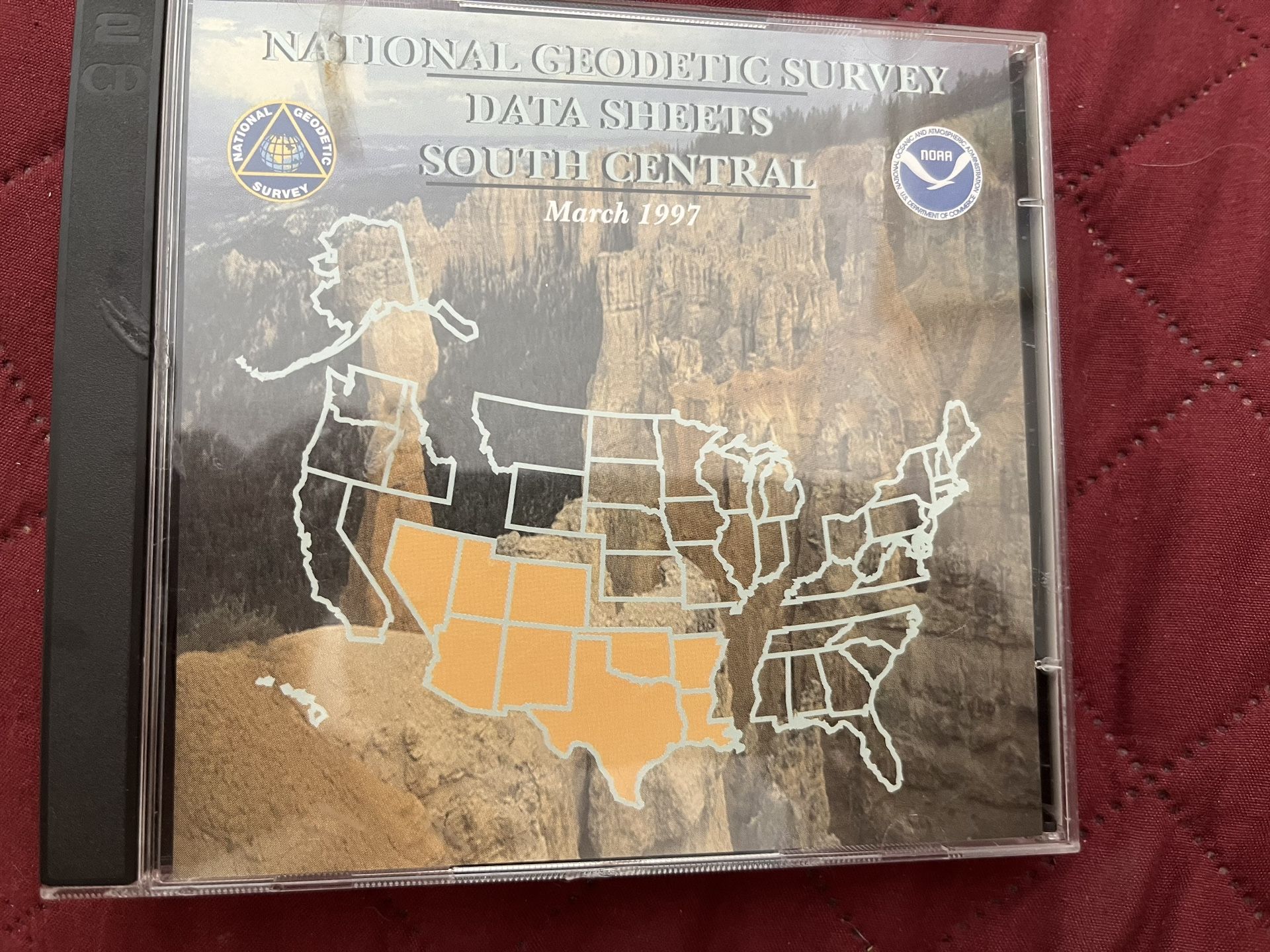 National Geodetic Survey Data Sheets South Central CD
