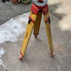 Unbranded Wooden Surveying Tripod Levels & Surveying Equipment Heavy Duty