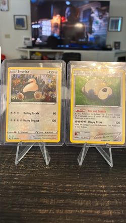 Pokemon Snorlax Card Lot of 2 $10