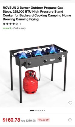 3 portable burner