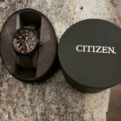 Citizen Watch Military Green 