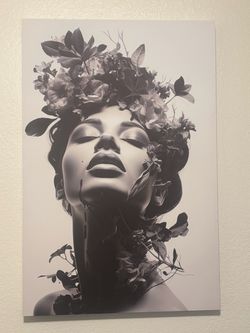 Black and white painting