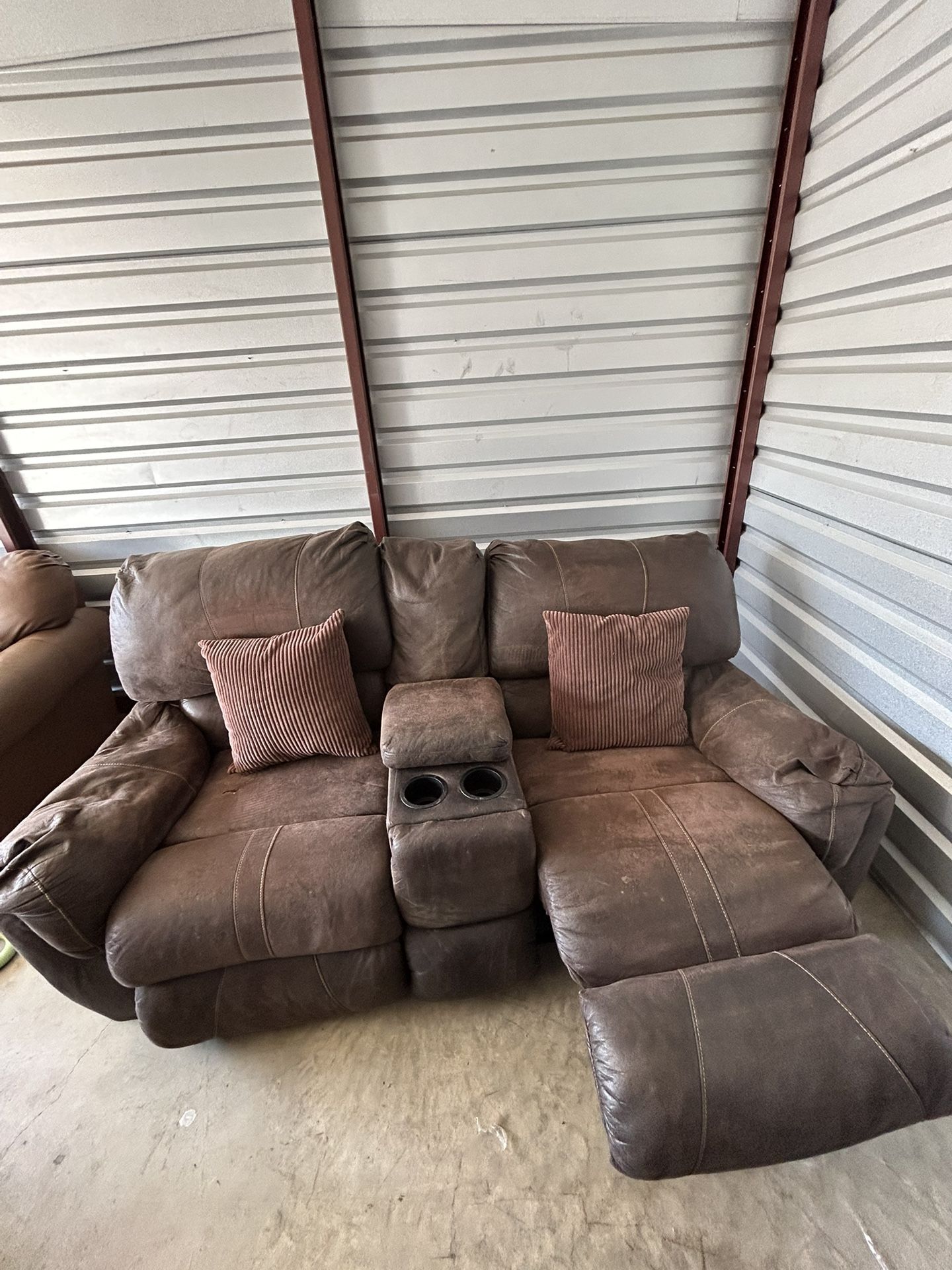 Ashley Furniture reclining sofa and loveseat set