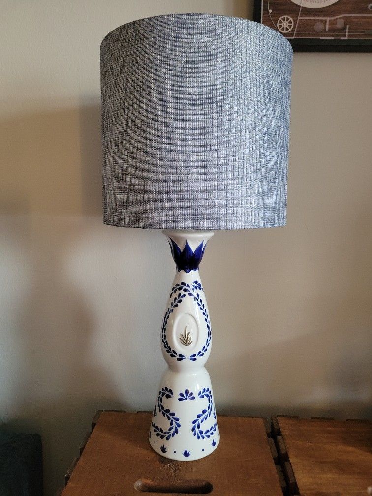 Custom Clase Azul Tequila Lamp