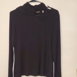 Elie Tahari Black Blouse New