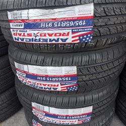 195:65R15 ‼️vendo set de Llantas nuevas, instalación y balanceo incluidos ‼️‼️ Añ TIRES🏁
