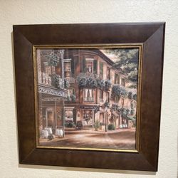 Jazz Cafe Art Print by Betsy Brown