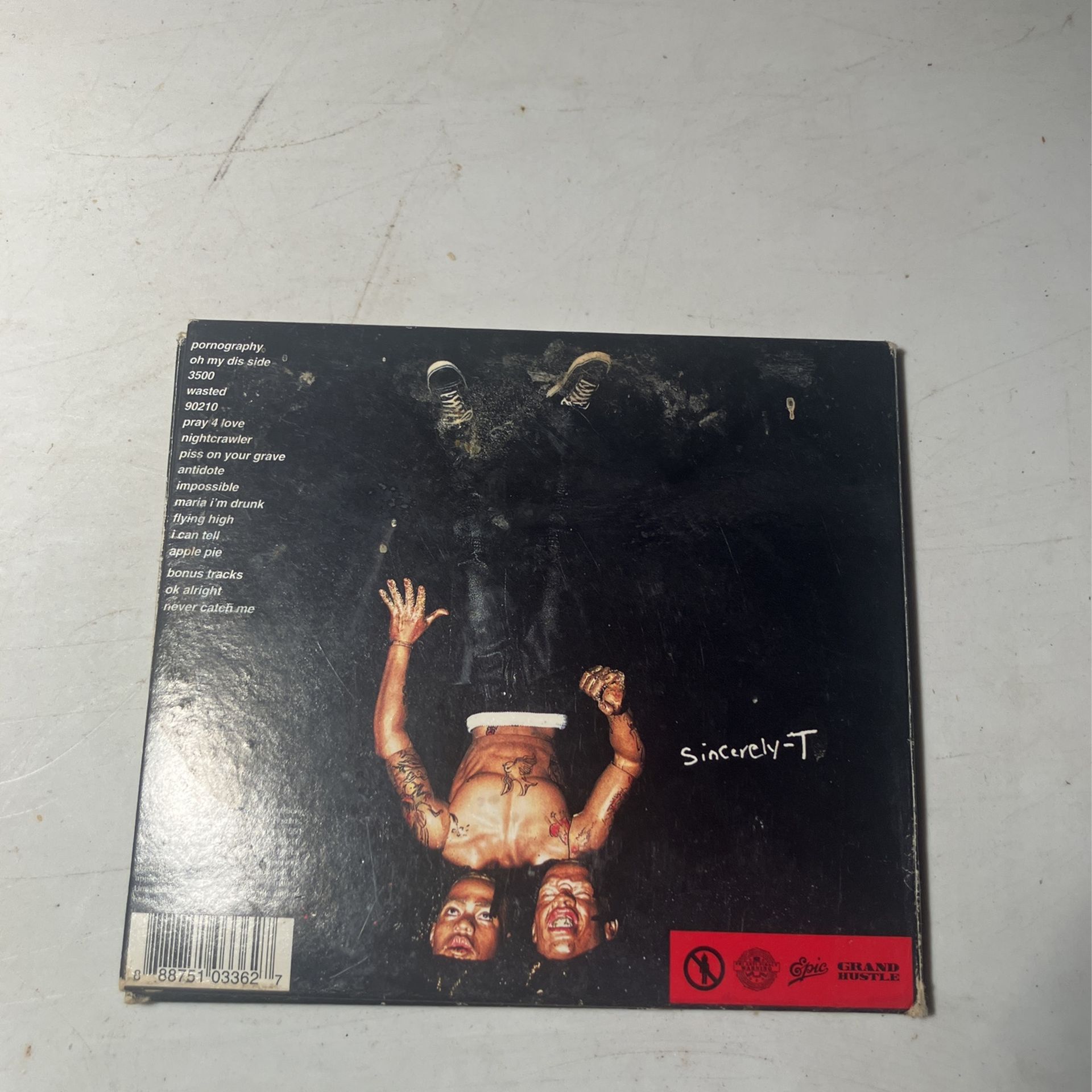 Travis Scott Rodeo Album With Tape 