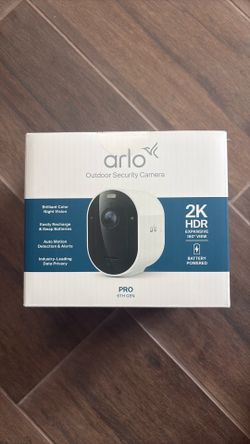 Brand New Arlo Pro 6 (6th Gen) 2K Security Camera – Local Pickup Only