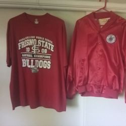 Fresno State Jacket And T-Shirt
