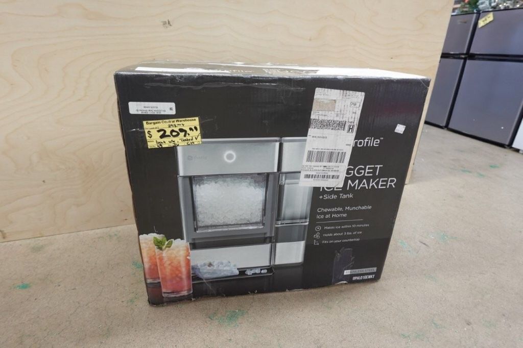 GE Profile Opal Nugget Ice Maker + Side Tank