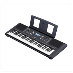 Yamaha PSRE373 61-Key Touch Sensitive Portable Keyboard 