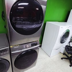 Stack Washer Dryer Electric Samsung 🛑🚨🛑🛑🚨
