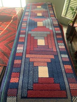 Blue Area Rug Runner New