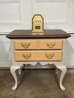 Vintage Wooden Nightstand ( One)