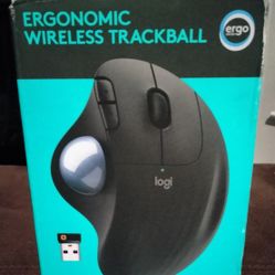 Brand NEW Logitech - ERGO M575 Wireless Trackball Mouse with Ergonomic Design

