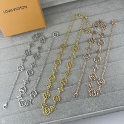 Women's Cut Out Letter Necklace