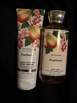 Pearberry Body Wash And Body Cream