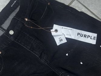 Purple brand black Jeans size 30