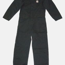 LEVI'S WORKWEAR STAY LOOSE COVERALLS Pirate Black Twill DARK GREY