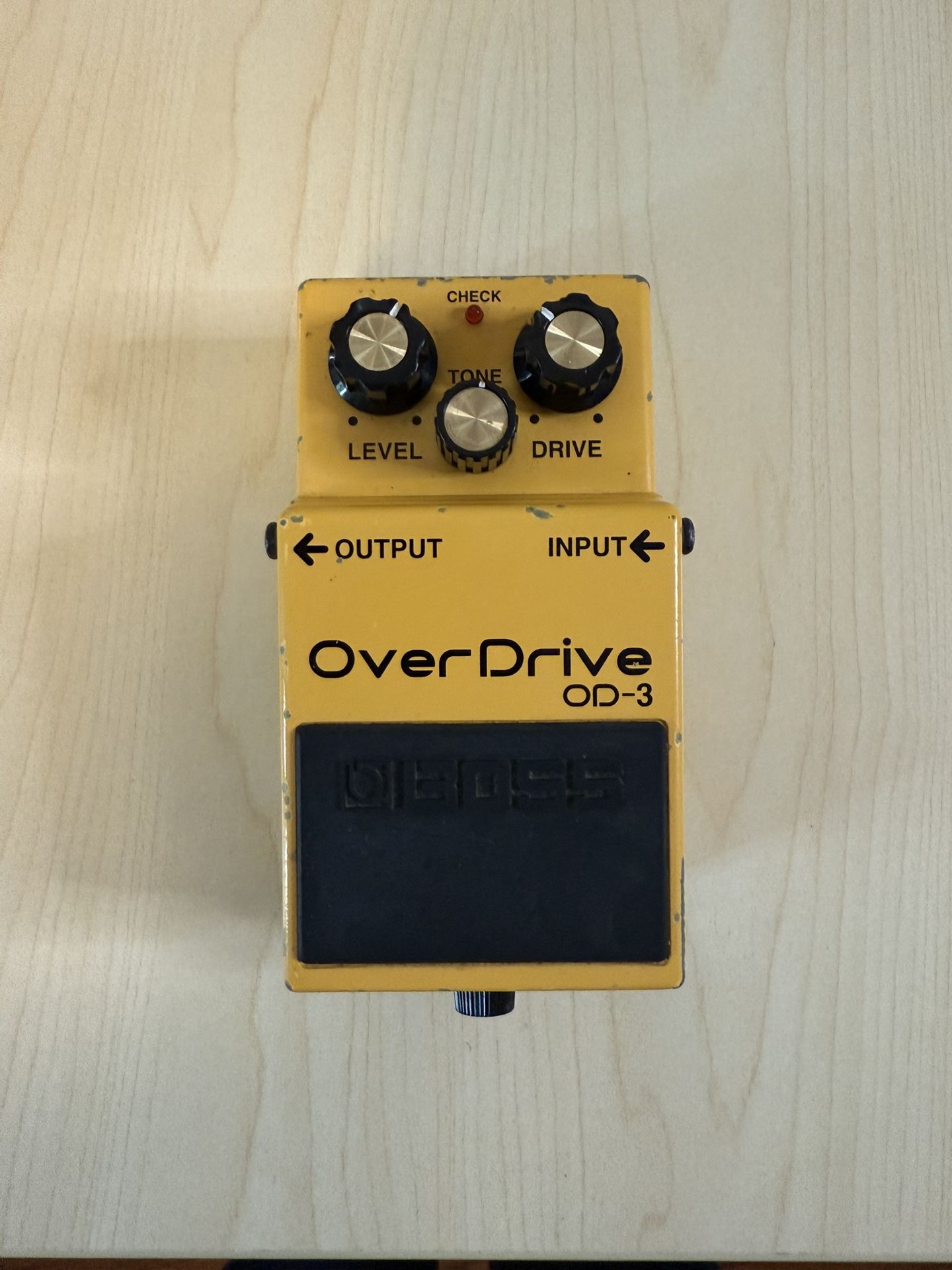 Boss OD-3 OverDrive (Silver Label)