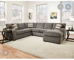 Ashley furniture eight months old table brand new plus sectional for sale negotiate