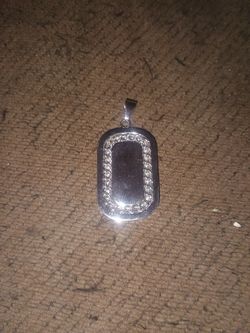 Stainless steel dog tag