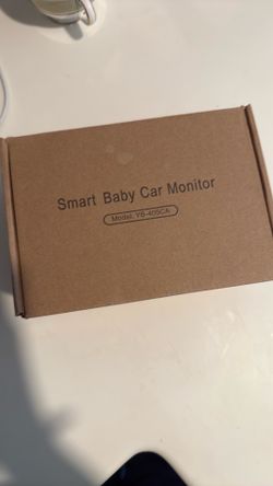 Smart baby car monitor
