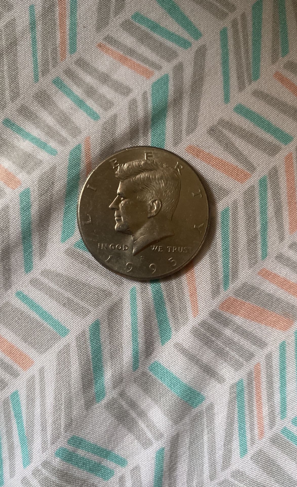 1995 US 50 Cent Coin
