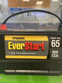 Brand New MAXX Everstart Battery 850cca
