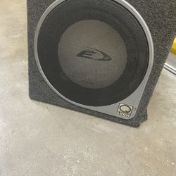 1-12”alpine Subwoofer Box 