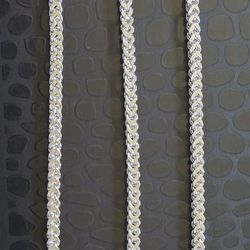 .925 STERLING SILVER FRANCO CHAIN/NECKLACE 2.5MM 20"