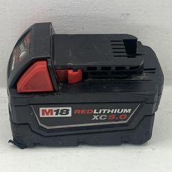 Milwaukee M18 Xc5.0 Battery 