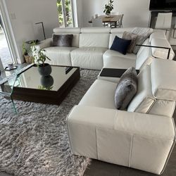 Leather Sofa - Sectional