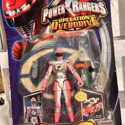 RARE PINK Power Ranger Op  Overdrive Sentai Figure Boukenger MISSION Bandai US