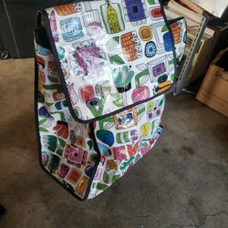 Brand New Like A Grocery Bag On Wheels With Extend Handle