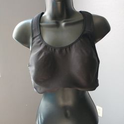 Avia black sports bra size large (12-14)
Mesh back