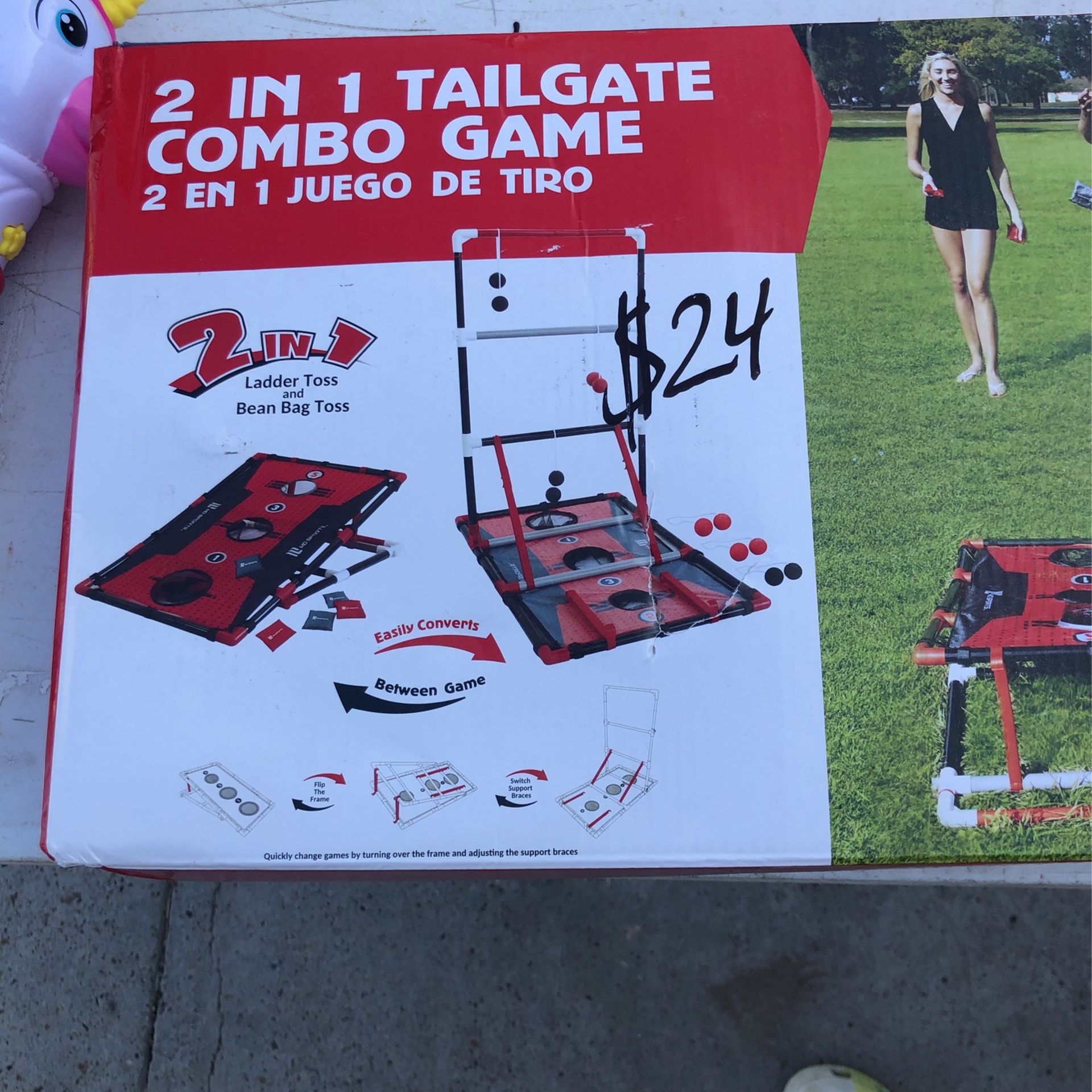 2 In 1 Tailgate Combo Game 