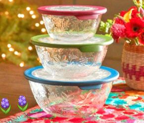 ❤️PRINCESS HOUSE 💚WILDFLOWER 💙BOWLS